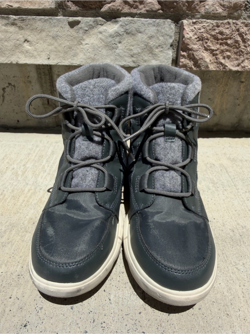 Sorel Grey Winter Boots